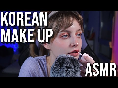 GRWM Doing korean make up style💕 ASMR