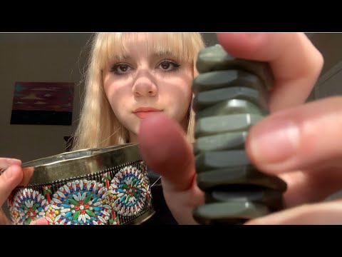 ASMR Textured box and buttons :))) No talking (except for hello)