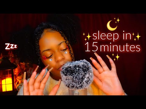 asmr✨you will have some of the best sleep in 15 minutes 😴💤✨(100% sleep inducing 🥱)
