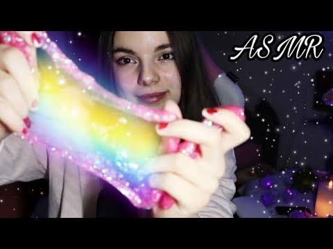 ASMR english relaxing slime triggers 😍