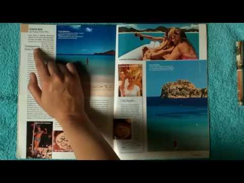ASMR Soft and Relaxing Whispering, Reading a magazine, Flipping pages sounds (ita)
