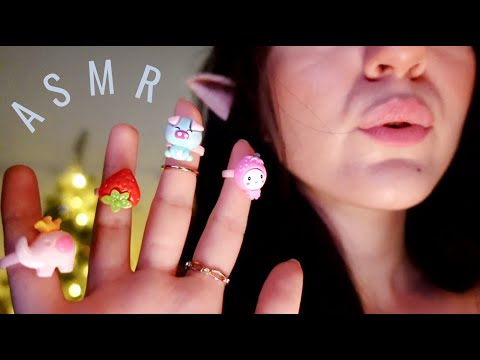 [ASMR] Your ELF BFF gives you TOY RINGS 🍄  (personal attention, rings inaudible whisper, scratching)