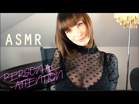 ASMR Personal Attention   Soft Whispering for your Relaxation&Tingles german/deutsch