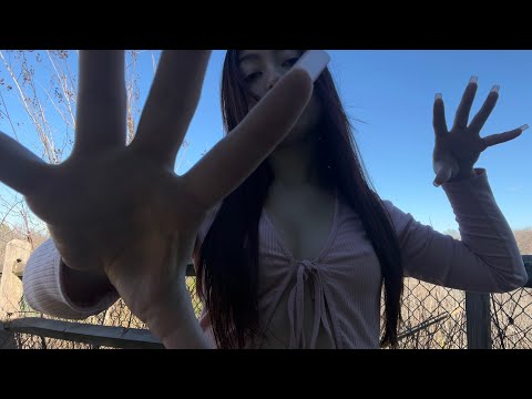 Lofi ASMR Outside | Hypnotic Hand Movements