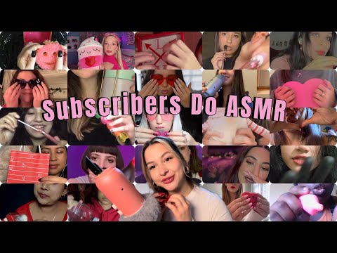 My Subscribers Try ASMR! 😱 Spend Valentine’s Day with us 🫶🏼❤️