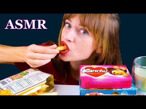 ASMR BEST CRUNCHY EATING SOUNDS Korean Snacks NO TALKING  LiLiBu ASMR