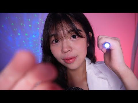 ASMR Doctor Check Up! Eye test, nerve exam and more!