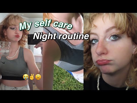 My self care night routine