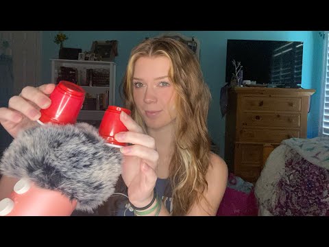 ASMR fluffy mic cover triggers