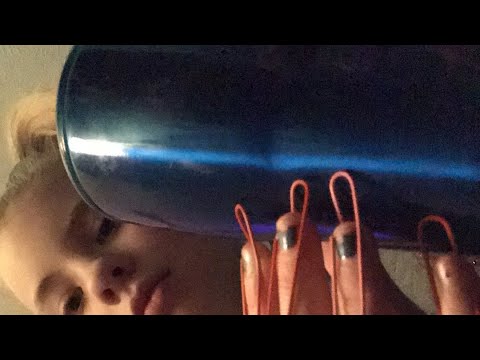 Asmr Paper clip nail 🤪 tapping on random objects