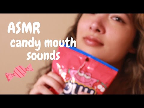 ASMR 🍬 Candy & Mouth Sounds (includes hard candy, and chewing gum)