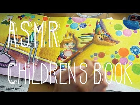 ASMR Colouring Children's Book - Whispering - Little Watermelon