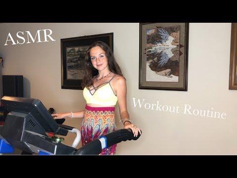 ASMR My Workout Routine