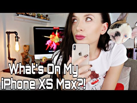 What's on my iPhone XS Max + special guest 😉 *ASMR