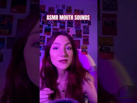 ASMR MOUTH SOUNDS #asmr #asmrmouthsounds #asmrshorts
