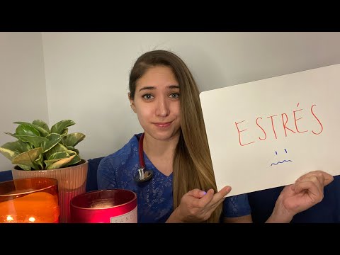 [ ASMR Médico Minimicrofonito ] Doctora te da una Clase Sobre el Estrés