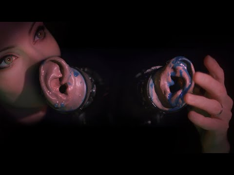 Cold Activated Ears ASMR: Again! but closer and with more water drip sounds