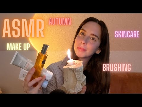 Cozy Autumn ASMR | SelfCare Sounds | Mouth Sounds | Tapping | Brushing | Relaxation | Calming