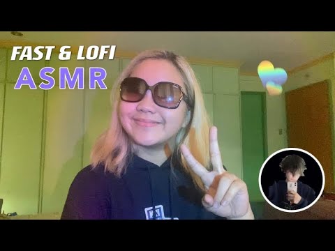 ASMR | Fast, Aggressive, Lo-Fi 😴 | Mouth Sounds, Hand Sounds, Camera Tapping | @raysASMR