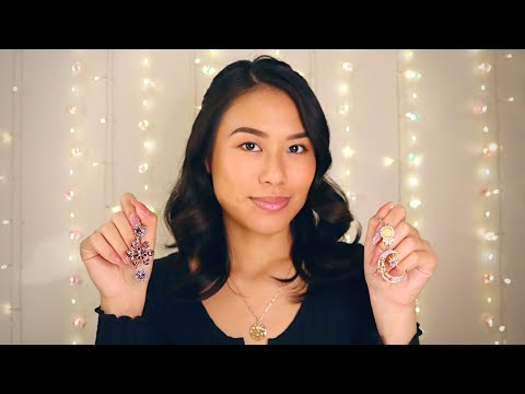 ASMR Earring Collection | Whispering & Tingly Earring Sounds | 💜
