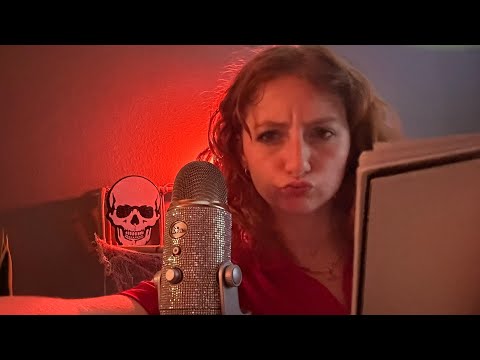 ASMR|| asking you inappropriate Halloween 🎃 questions!! Ida’s haunted Halloween 👻
