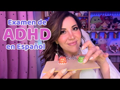 ASMR - Examen de ADHD en Español para dormir ✨(TDA o TDAH)