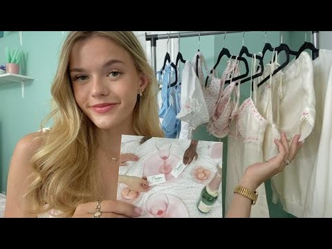 🌸🤍 ASMR Oceanna The Label Clothing Boutique Roleplay 🌿✨