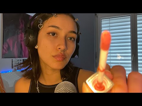 ASMR // doing your makeup (fast and aggressive)