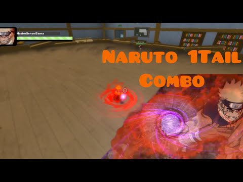 The Naruto 1Tail Combo| Shinobi Storm Roblox