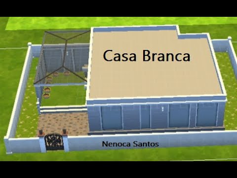 TS4 Desafio de Construção | Desafio da Cor: Branco! 😱👩‍🔧