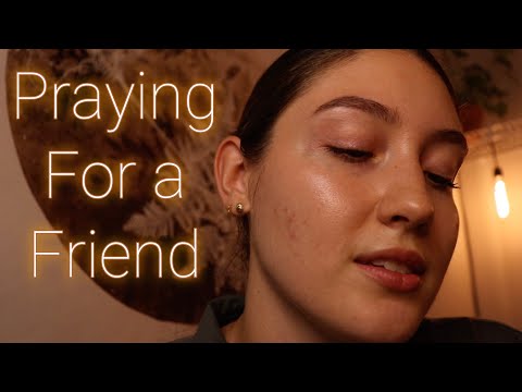 ASMR [Role Play]  reading scripture and praying for you as you sleep 🙏