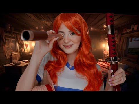 ASMR ONE PIECE ROLEPLAY • TINGLES ON THE HIGH SEAS & SAIL TO DREAMLAND WITH NAMI 🍊