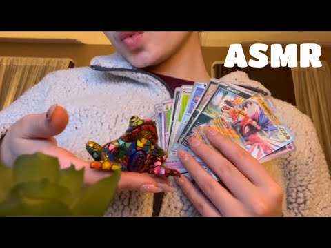 ASMR: Random trigger assortment (gripping, hand sounds, tapping, scratching, and breathy rambles)