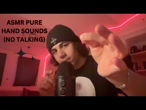 ASMR Pure Hand Sounds, some Visual Triggers (no talking)