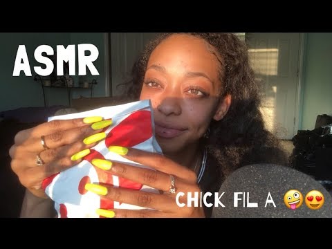 ASMR | Chick Fil A Mukbang 🐥❤️