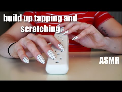 ASMR | fast and aggresive build up tapping & scratching | ASMRbyJ