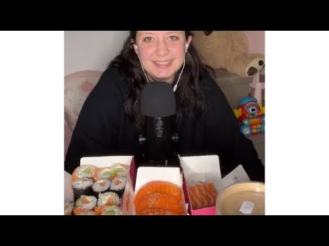 Dégustations de sushis (Live TikTok avant opération) 🍣