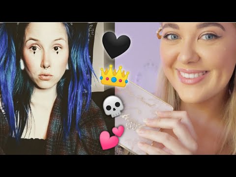 ASMR | E-girl does your skin care // Soft girl does your makeup 💄💆