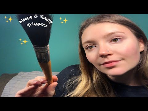 ASMR Fall Asleep In 18 Minutes ✨ Hand Movements, Crinkles, Light Trigger