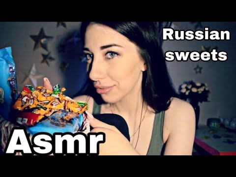 Russian sweets | eating | mukbang |asmr
