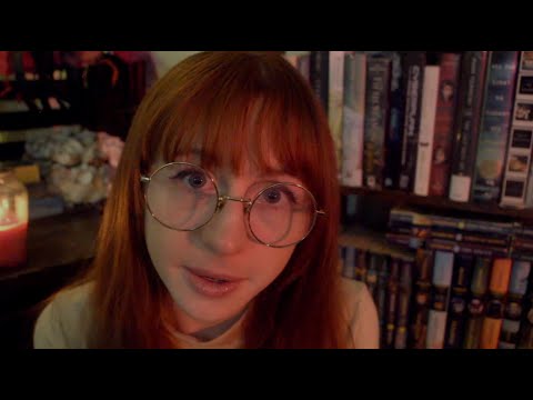 semi-obsessed librarian checks you out (asmr)