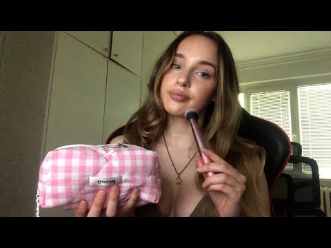 Doing your make-up for a date roleplay ୨୧ (You are going to McDonald's) (My first ASMR roleplay)