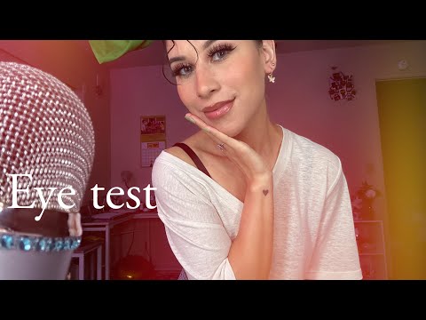 ASMR, TESTING YOUR NEW UPGRADED EYES ROLE PLAY 👁️