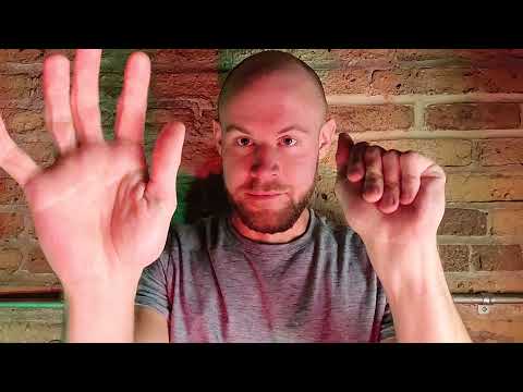 ASMR - Weird hand movements and shirt scratching