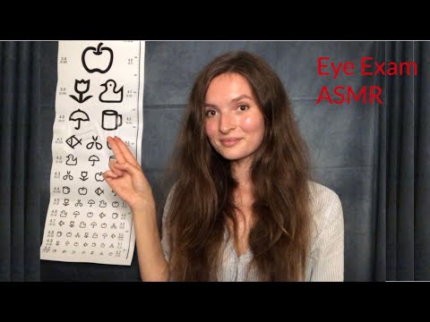 ASMR Eye Exam Appointment 💕