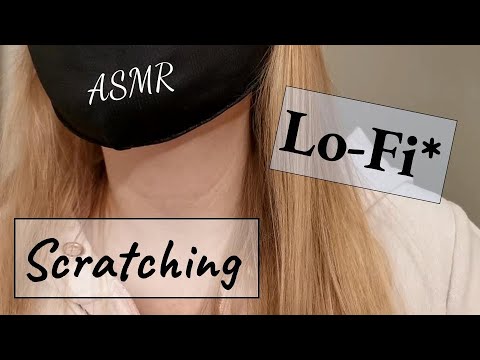 ASMR 😴Face Mask & Velvet Sweater😴 LoFi: Scratching (Whisper/Ramble)