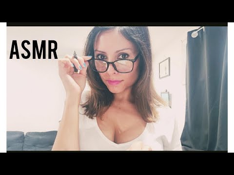 Asmr Roleplay: Teacher grades your exam (typing, writing and paper sounds)