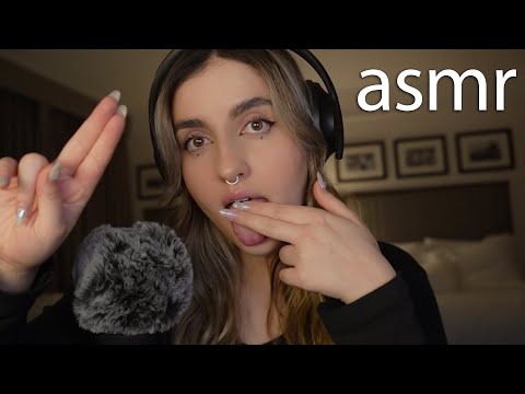 asmr SPIT PAINTING muy INTENSO + Mouth Sounds Ale ASMR español (: