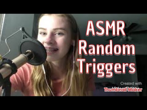 ASMR|| Random Triggers (tongue clicking, teeth tapping, etc.)