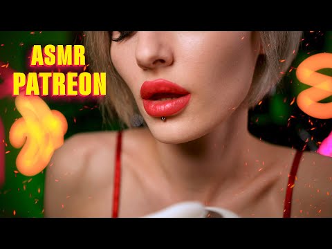 ASMR Sensitive Licking | Lady in Red | Patreon ASMR